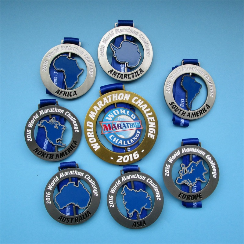 2016 Παγκόσμιο Μαραθώνιο Πρόκληση μετάλλιο