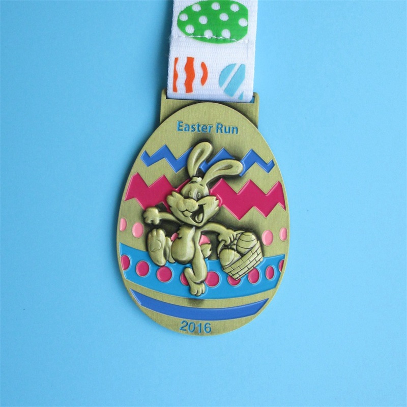 3D Animal Metal Medals Διακοπές που τρέχουν medlas