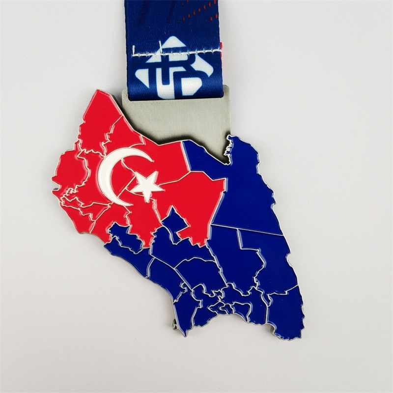 Metal Awards Δώρο Χονδρικό Κατασκευαστή Επιμελιασμένα χρυσά ασημένια μετάλλια χαλκού
