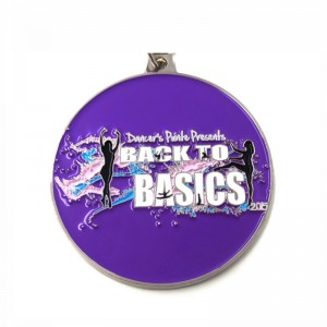 Ψευδάργυρο χύτευση μετάλλιο μετάλλιο μετάλλιο σμάλτο Gymnastics μετάλλιο