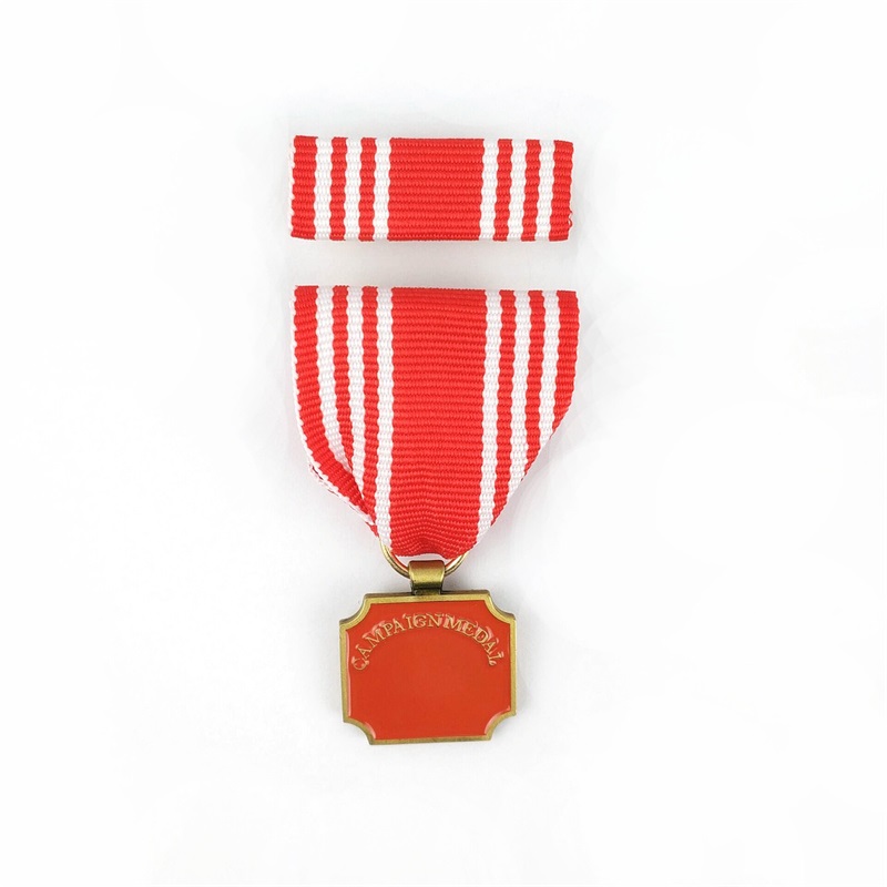 Σκληρό σμάλτο σμάλτο medallion die cast metal σήμα 3D μετάλλια δραστηριότητας και βραβεία τιμά μετάλλια με σύντομη κορδέλα